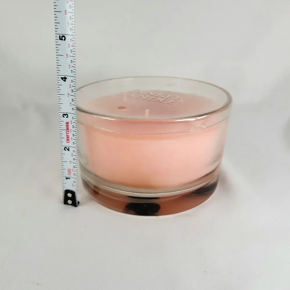 NEW Yankee Candle Fresh Cut Roses 17 oz Housewarmer 3 Wick Large Pink Floral